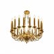 Подвесная люстра iLamp Louvre MD8551-20 GD. 