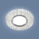 Встраиваемый светильник Elektrostandard 2245 MR16 SL/WH зеркальный/белый 4690389148903. 