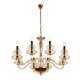 Подвесная люстра iLamp Mercury P9448-8 Gold. 