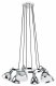 Подвесная люстра Lightstar Acrobata 761164. 