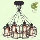 Подвесная люстра Lussole Loft Badger GRLSP-9541. 