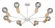 Потолочная люстра Vitaluce V4864-0/8PL. 