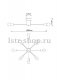 Потолочная люстра Arte Lamp Alastor A6702PL-8WH. 