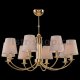 Подвесная люстра Crystal Lux Camila SP8 Gold. 
