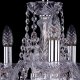 Подвесная люстра Bohemia Ivele Crystal 1410/5/141/Ni/V0300. 