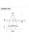 Подвесная люстра Arte Lamp Martha A9509SP-3WH. 