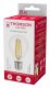 Лампа светодиодная филаментная Thomson E27 13W 2700K груша прозрачная TH-B2367. 