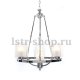 Подвесная люстра Lumina Deco Santini LDP 1220-4 CHR+WT. 