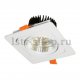 Встраиваемый светодиодный светильник Lumina Deco Fostis LDC 8064-SS-7WCOB-L98*W98 WT. 