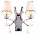Бра Lumina Deco Glamour LDW 66247-2 WT+CHR. 
