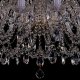 Подвесная люстра Bohemia Ivele Crystal 1411 1411/16/400/XL-115/G. 