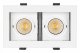 Встраиваемый светильник Arlight Cl-kardan CL-KARDAN-S180x102-2x9W Warm (WH, 38 deg). 