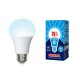 Лампа светодиодная (UL-00005623) Volpe E27 9W 4000K матовая LED-A60-9W/4000K/E27/FR/NR. 
