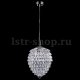 Подвесной светильник Crystal Lux Charme SP2 Chrome/Transparent. 