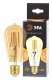 Лампа светодиодная филаментная ЭРА E27 7W 2400K прозрачная F-LED ST64-7W-824-E27 gold Б0047664. 