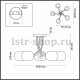 Потолочная люстра Lumion Ashton 4550/5C. 