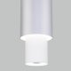 Подвесной светодиодный светильник Eurosvet Bento 50204/1 белый/матовое серебро. 