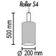 Подвесной светильник TopDecor Roller S4 16 02g. 