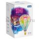 Лампа светодиодная филаментная (UL-00005917) Uniel E27 5W 2250K LED-SF31-5W/SOHO/E27/CW RAINBOW GLS77RB. 