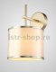 Бра Crystal Lux Sergio AP1 Gold. 