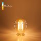 Лампа светодиодная филаментная Elektrostandard E27 8W 3300K прозрачная 4690389041440. 