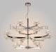 Подвесная люстра Crystal Lux Rebeca SP5+10+5 Nickel. 