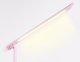 Настольная лампа офисная Ambrella DE550 DE551 PI розовый LED 3000-6400K 8W. 