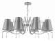Подвесная люстра Crystal Lux Renata Renata SP8 Silver. 