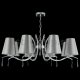 Подвесная люстра Crystal Lux Renata Renata SP8 Silver. 
