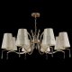 Подвесная люстра Crystal Lux Renata SP8 Gold. 