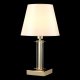 Настольная лампа Crystal Lux Nicolas LG1 Gold/White. 