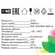 Лампочка светодиодная Uniel LED-A60-15W/SPSB/E27/CL PLP30GR. 