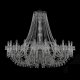 Подвесная люстра Bohemia Ivele Crystal 1410/24/530 Ni V0300. 