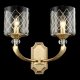 Бра Crystal Lux Gracia AP2 Gold. 