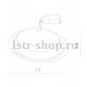Точечный светильник Arte Lamp Uovo A6406PL-1WH. 