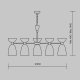 Подвесная люстра Maytoni Cloches MOD113PL-07W. 