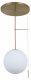 Подвесной светильник Loft IT Signal 10029PM Gold. 