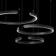 Подвесной светодиодный светильник Loft IT Ring 10025/3 Black. 