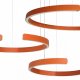 Подвесной светодиодный светильник Loft IT Ring 10025/3 Orange. 