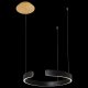 Подвесной светодиодный светильник Loft IT Ring 10025/400 Black. 