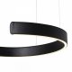 Подвесной светодиодный светильник Loft IT Ring 10025/400 Black. 