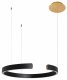 Подвесной светодиодный светильник Loft IT Ring 10025/600 Black. 