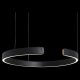 Подвесной светодиодный светильник Loft IT Ring 10025/600 Black. 