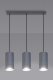 Подвесной светильник Lampex Simon 754/3L CZA. 