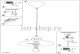 Подвесной светильник Eglo Vetro 82783. 