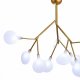 Подвесная люстра Natali Kovaltseva Grace GRACE 75124/6С GOLD SATIN. 