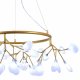 Подвесная люстра Natali Kovaltseva Grace GRACE 75125/12С GOLD SATIN. 