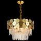 Подвесная люстра Natali Kovaltseva Beyond BEYOND 76015/10C GOLD. 