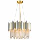Подвесная люстра Natali Kovaltseva Queen QUEEN 79006/6C BRASS SILVER. 