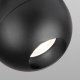Трековый светодиодный светильник Elektrostandard Ball черный 8W 4200K LTB76 4690389169892. 